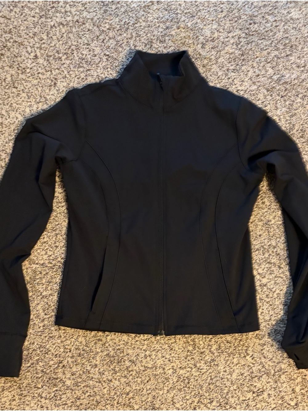 90 Degree By Reflex Black Full-Zip Utility Jacket